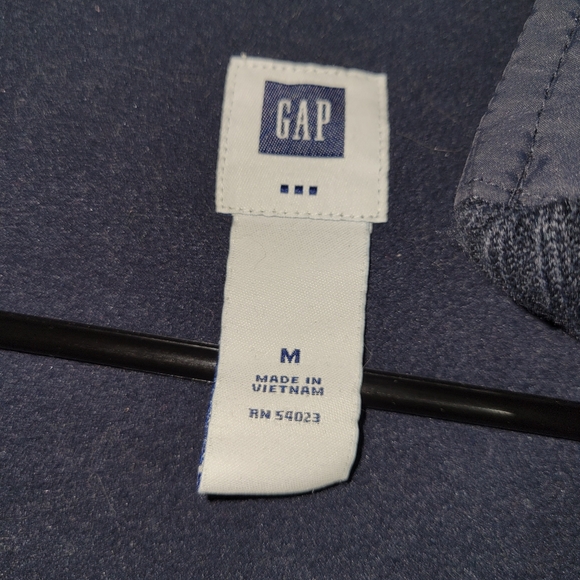 Men's Navy Gap Jacket - Picture 4 of 9